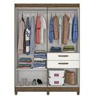 Guarda-roupa Em Mdp, 6 Portas, 2 Gavetas - Novo Mundo