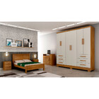 Guarda-roupa Encant 6 Portas E 6 Gavetas Com 6 Pés