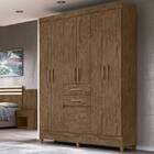 Guarda Roupa Escorpião Sem Espelho Castanho Wood Tana Decor