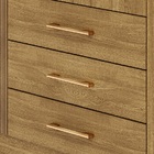 Guarda Roupa Espanha 4 Portas E 3 Gavetas Nature/brisa - Vila