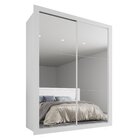 Guarda Roupa Espelhado 2 Portas 2 Gavetas Costa Rica