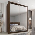 Guarda Roupa Espelhado 2 Portas 2 Gavetas Costa Rica