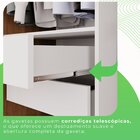 Guarda Roupa Espelhado 2 Portas 2 Gavetas Costa Rica