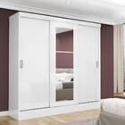 Guarda Roupa Espelho 3 Portas Mdf Viena Maxel Móveis