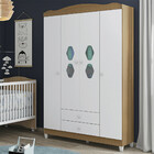 Guarda Roupa Estrela Lolly 4 Portas