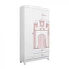 Guarda Roupa Estrela Sophia 3 Portas Infantil