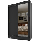 Guarda Roupa Fama Lisboa Com Espelho 2 Portas 2 Gavetas