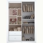 Guarda-roupa Favo De Mel Infantil - Henn - Branco / Lino Mel