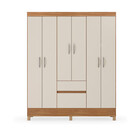 Guarda Roupa Flash Ll Casal 6 Portas Demobile