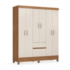 Guarda Roupa Flash Ll Casal 6 Portas Demobile