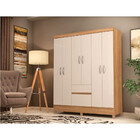 Guarda Roupa Flash Ll Casal 6 Portas Demobile