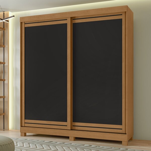 Guarda Roupa Flex 2 Portas De Correr 2 Gavetas 215x179,6cm La