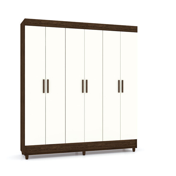 Guarda Roupa Floripa 6 Portas Vila Rica