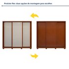 Guarda Roupa Forma 3 Portas 4 Gavetas 100% Mdf Com Pés