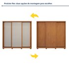 Guarda Roupa Forma 3 Portas 4 Gavetas 100% Mdf Com Pés
