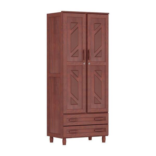 Guarda-roupa Fosco 2 Portas 2 Gavetas 3