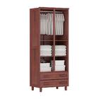 Guarda-roupa Fosco 2 Portas 2 Gavetas 3