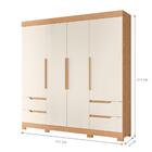 Guarda Roupa França Freijo Off White