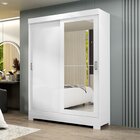 Guarda-roupa Gana 2 Portas Com Espelho E Pés