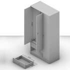 Guarda-roupa Gandu 3 Portas 2 Gavetas Cômoda 3 Portas Mesa De