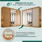 Guarda Roupa Garibaldi 3 Portas De Correr Com Espelho Móveis