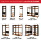 Guarda Roupa Genialflex Closet Modulado Aberto 1 Cabide Freij