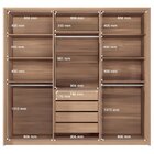 Guarda Roupa Genova 06 Portas 4 Gavetas Mdp Wood/terracota