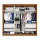 Guarda-roupa Geom Plus 2 Portas De Correr Com 6 Gavetas Novo