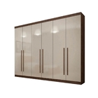 Guarda-roupa Gramado 6 Portas Móveis Valverde - Canion Soft C