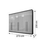 Guarda-roupa Gramado 6 Portas Móveis Valverde - Canion Soft C