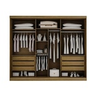 Guarda-roupa Gramado 6 Portas Móveis Valverde - Freijó Com Of