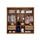 Guarda Roupa Grécia 2 Portas 4 Gavetas Clic Móveis