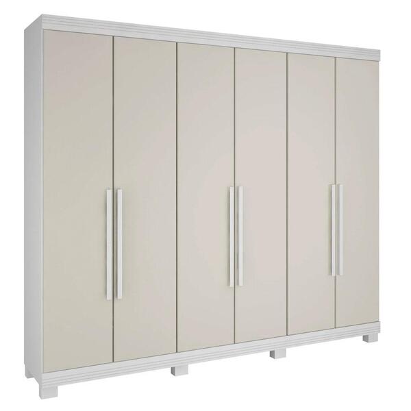 Guarda Roupa Guarapari Plus Com 6 Portas E 7 Gavetas Móveis R