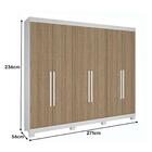 Guarda Roupa Guarapari Plus Com 6 Portas E 7 Gavetas Móveis R