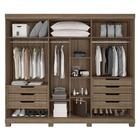 Guarda Roupa Guarapari Plus Com 6 Portas E 7 Gavetas Móveis R
