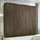 Guarda Roupa Havana Master Vip 8.4 Ébano - Santos Andirá