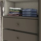 Guarda Roupa Henn 2 Portas De Correr 6 Gavetas Scandal Com Es