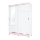Guarda Roupa Henn Briz B56 2 Portas 2 Gavetas C/espelho Flex