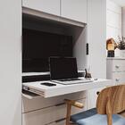 Guarda Roupa Home Office Com 4 Portas 3 Gavetas E Escrivaninh