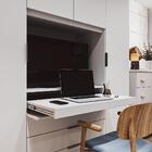 Guarda Roupa Home Office Com 4 Portas 3 Gavetas E Escrivaninh