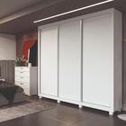 Guarda Roupa Honduras Plus Com  03 Portas Deslizante 5 Gaveta