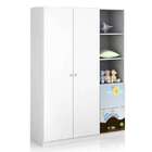 Guarda Roupa If343 2 Portas Azul - Kappesberg