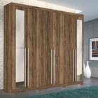 Guarda Roupa Imaginare 6 Portas Com Espelho E Pés Demolição