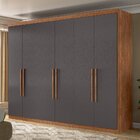 Guarda-roupa Imaginare New 06 Portas Jatobá