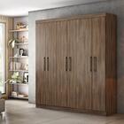 Guarda Roupa Imola 6 Portas Café Wood