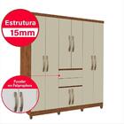 Guarda Roupa Imop 8 Portas Master Com Pés