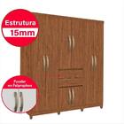 Guarda Roupa Imop 8 Portas Master Com Pés