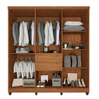 Guarda Roupa Imop 8 Portas Master Com Pés