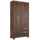 Guarda Roupa Imperatriz Em Mdp Com 4 Portas E 2 Gavetas Rodial