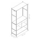 Guarda Roupa Industrial Bepo Preto